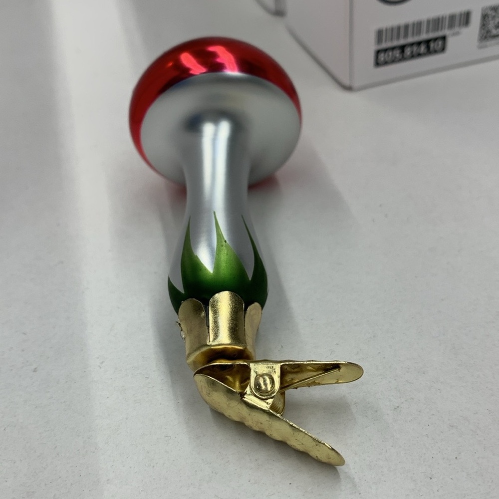 Ikea mushroom Christmas tree decor clip on holiday ornaments decorations new - Picture 16 of 16